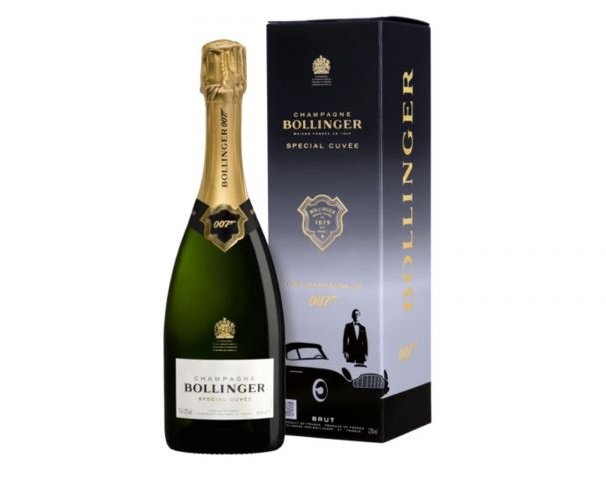 Бренд Bollinger выпустил шампанское в честь 25-го фильма о Джеймсе Бонде